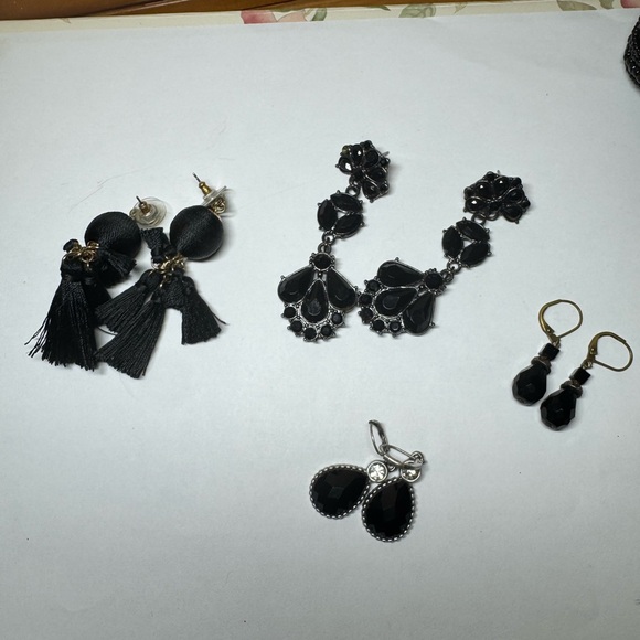 🖤 Black jewelry bundle – 8 pieces - Picture 2 of 6